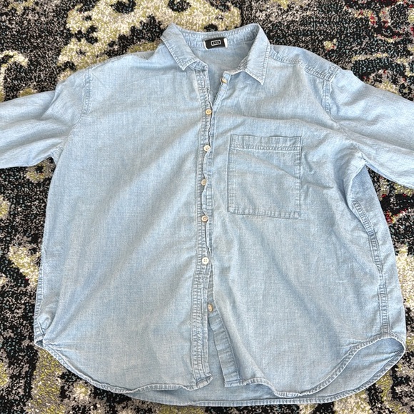 AYR Light Blue Button Down Shirt - Picture 2 of 4
